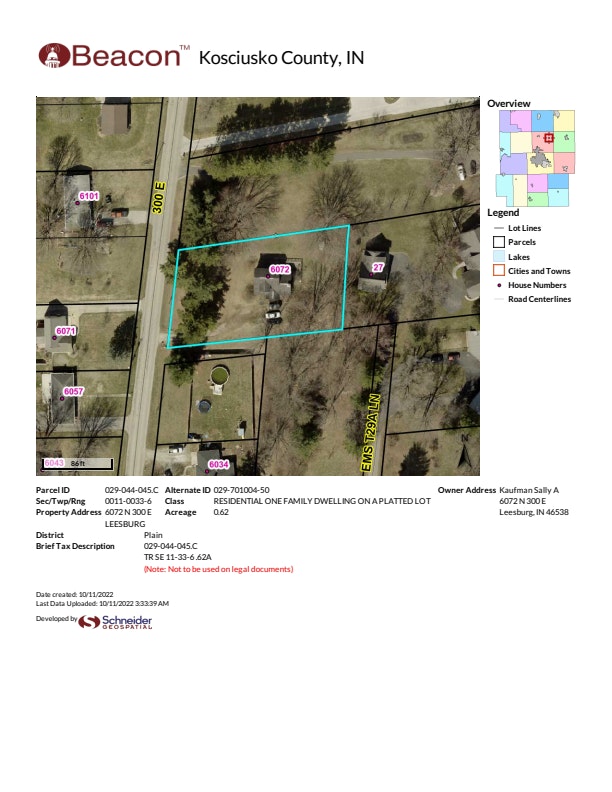 Wilson Auctions TWO STORY HOME NEAR TIPPECANOE LAKE SELLING VIA